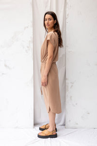 Coco Dress | Clay | S - ReCreate Clothing