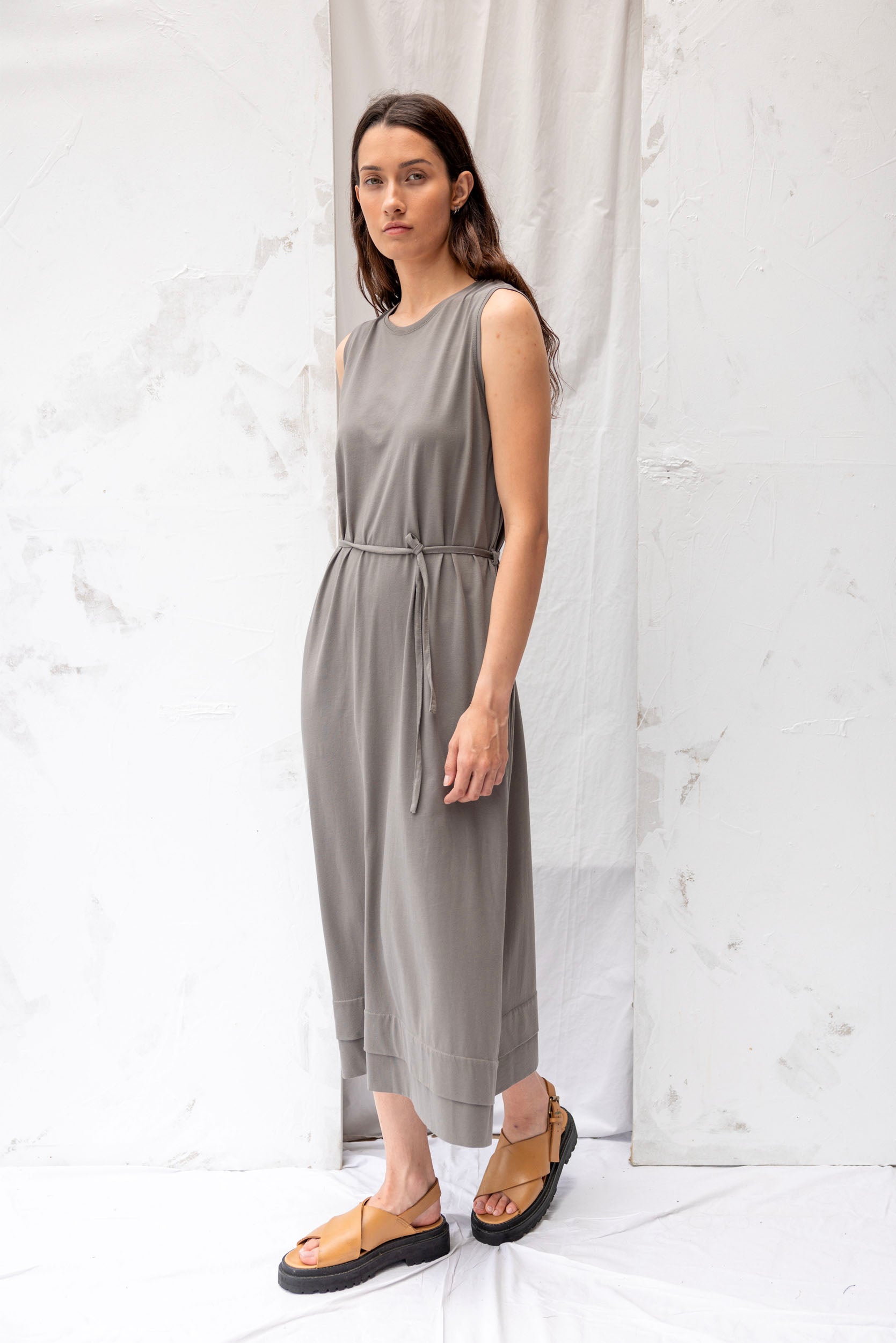 Convoy Dress | Grey Sage