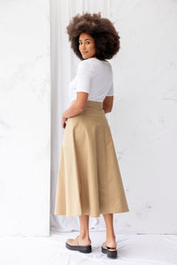 Cruise Skirt | Tan - ReCreate Clothing