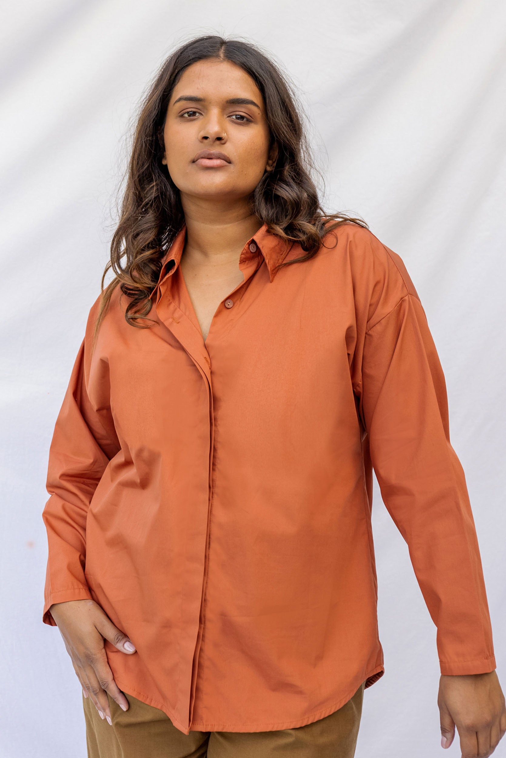 Florian Shirt | Burnt Sienna | XS - ReCreate Clothing