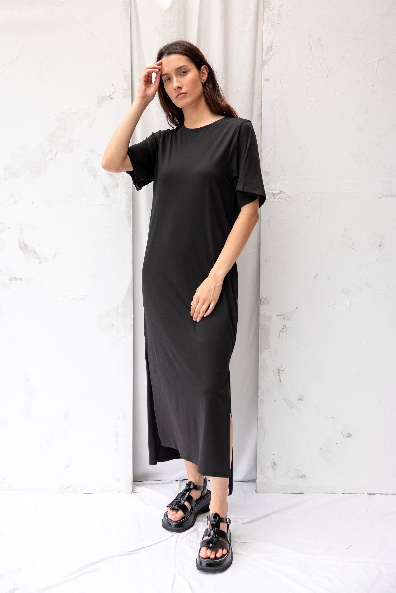 Forage Dress | Black | S - ReCreate Clothing