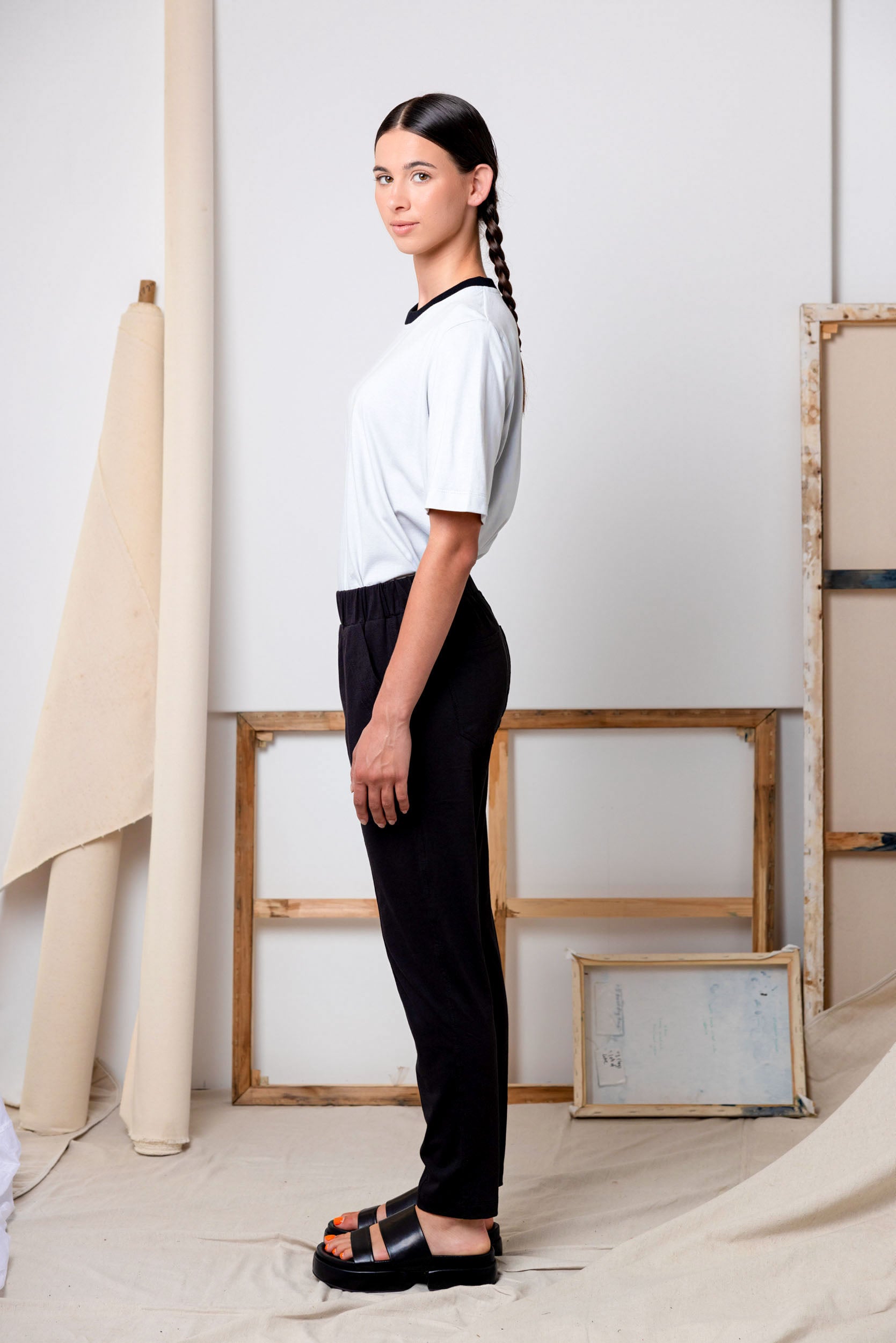 Gabriel Pant | Black | XS - ReCreate Clothing
