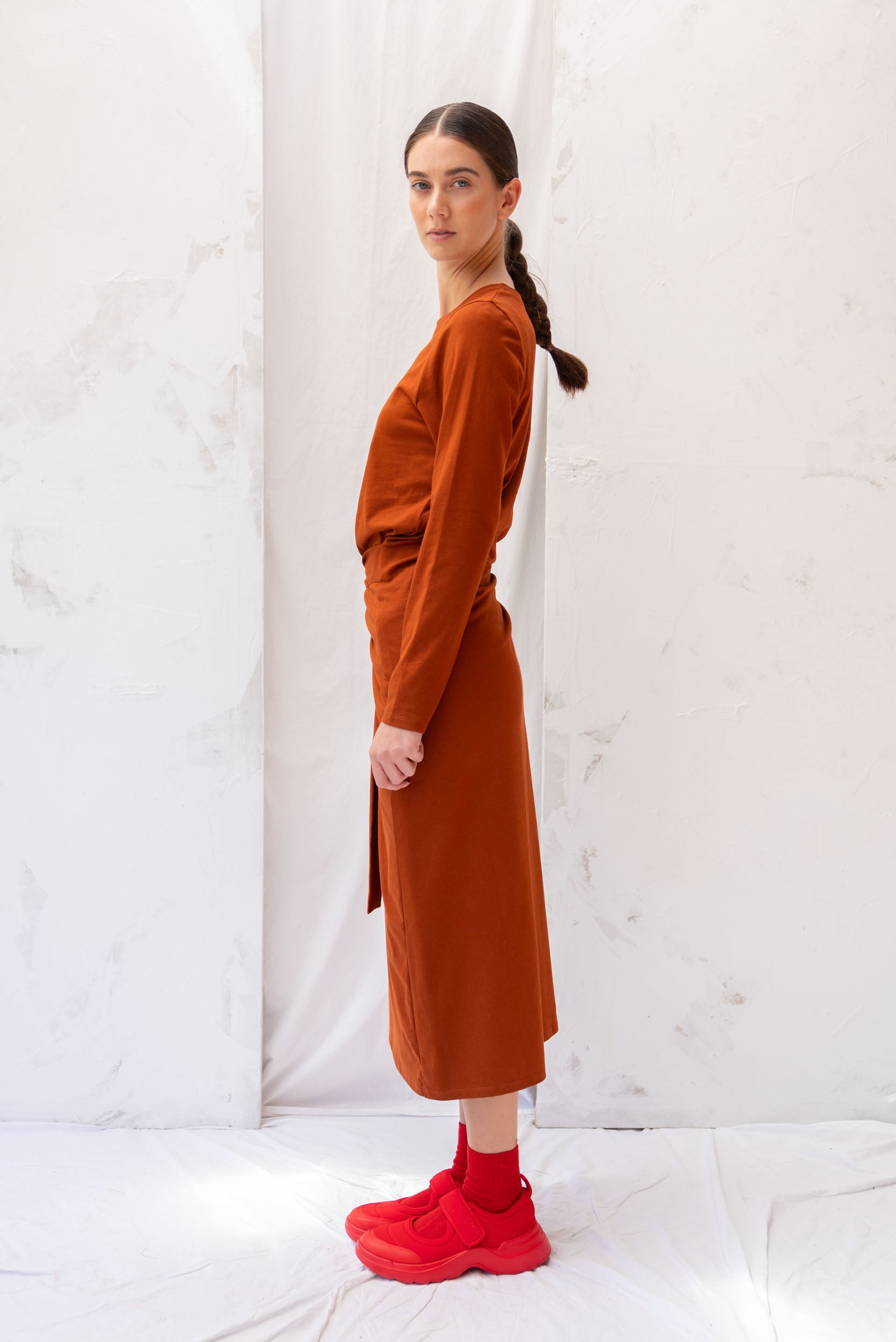 Inclination Dress | Chestnut