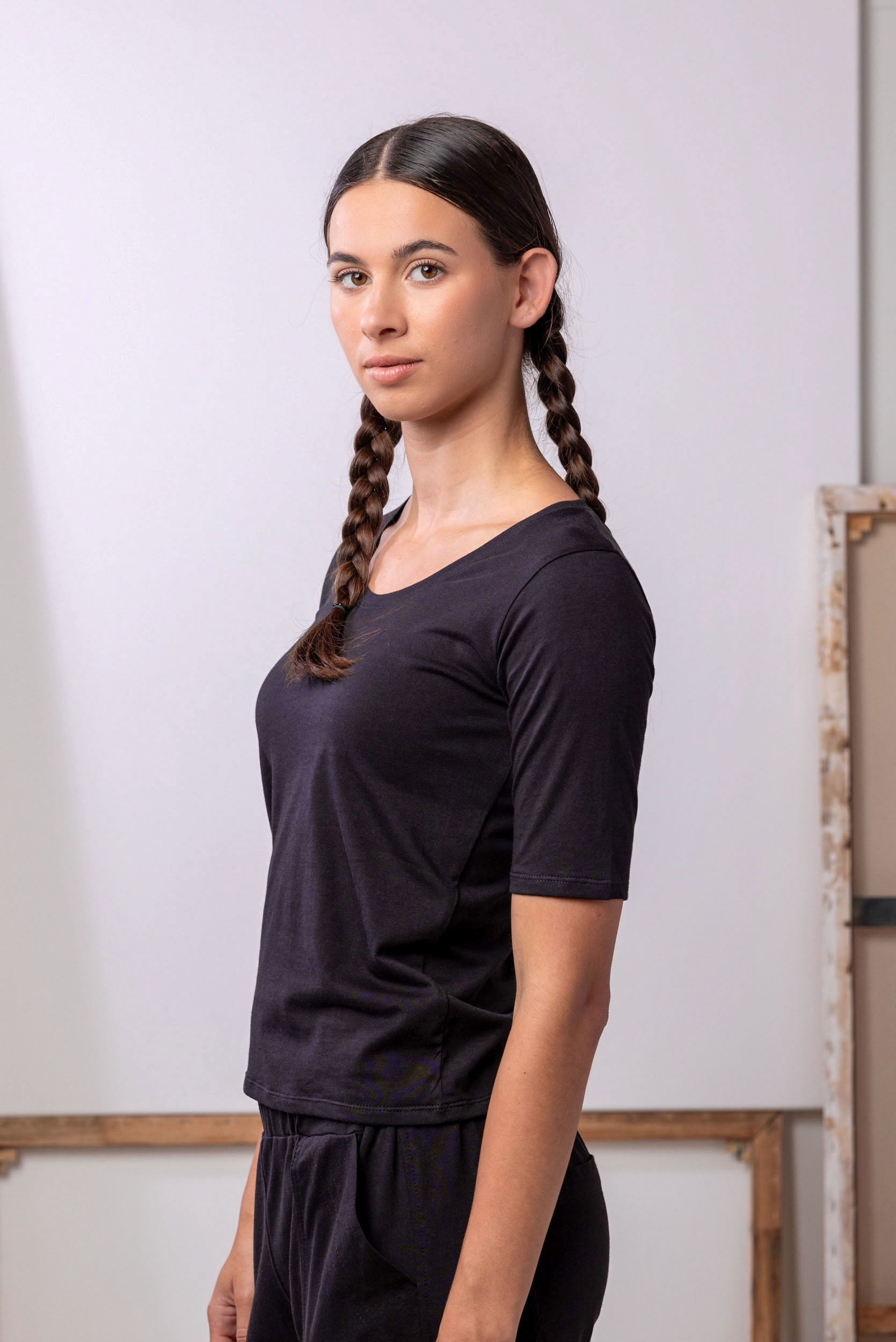 Isabella Top | Black