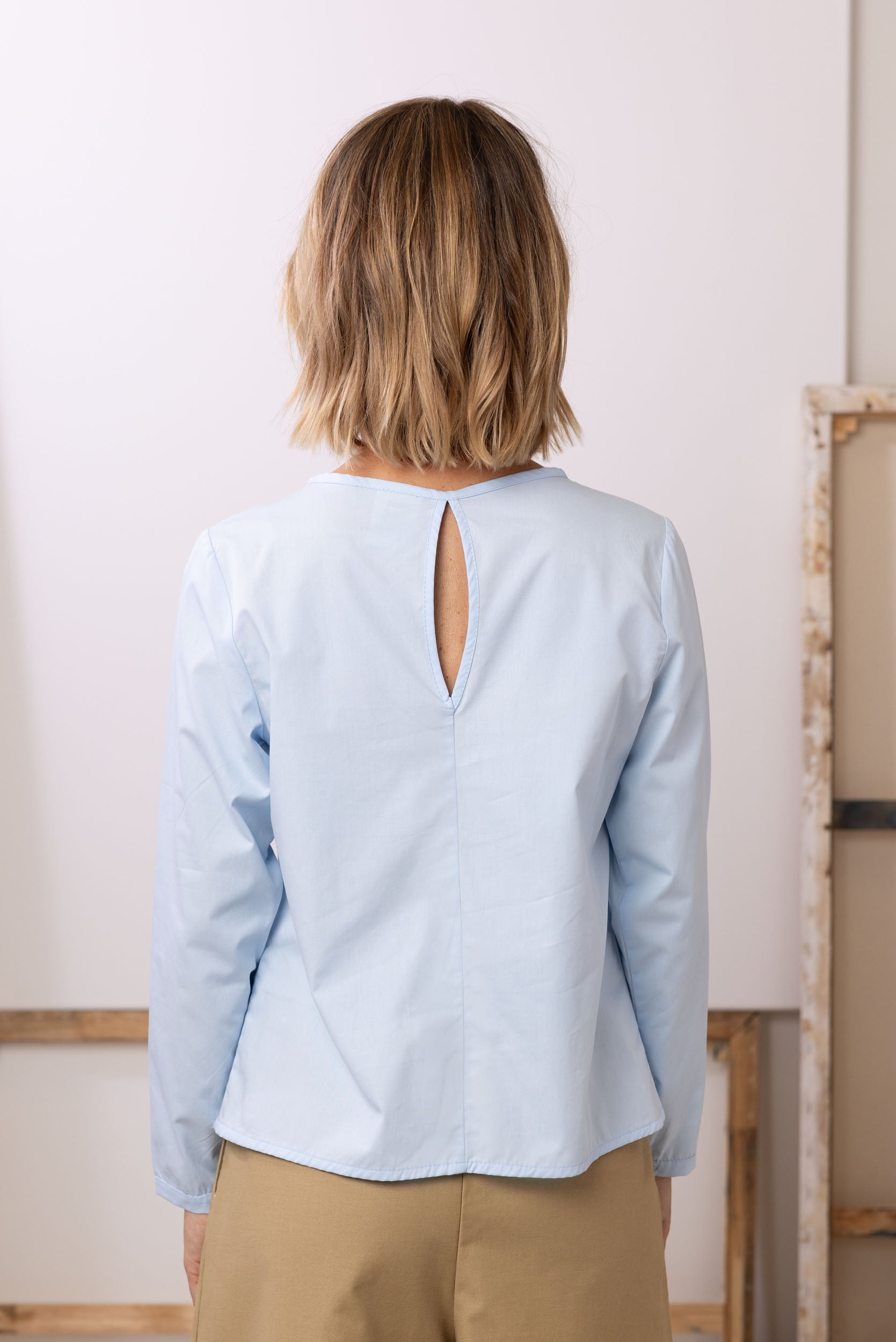 Lois Top | Sky Blue