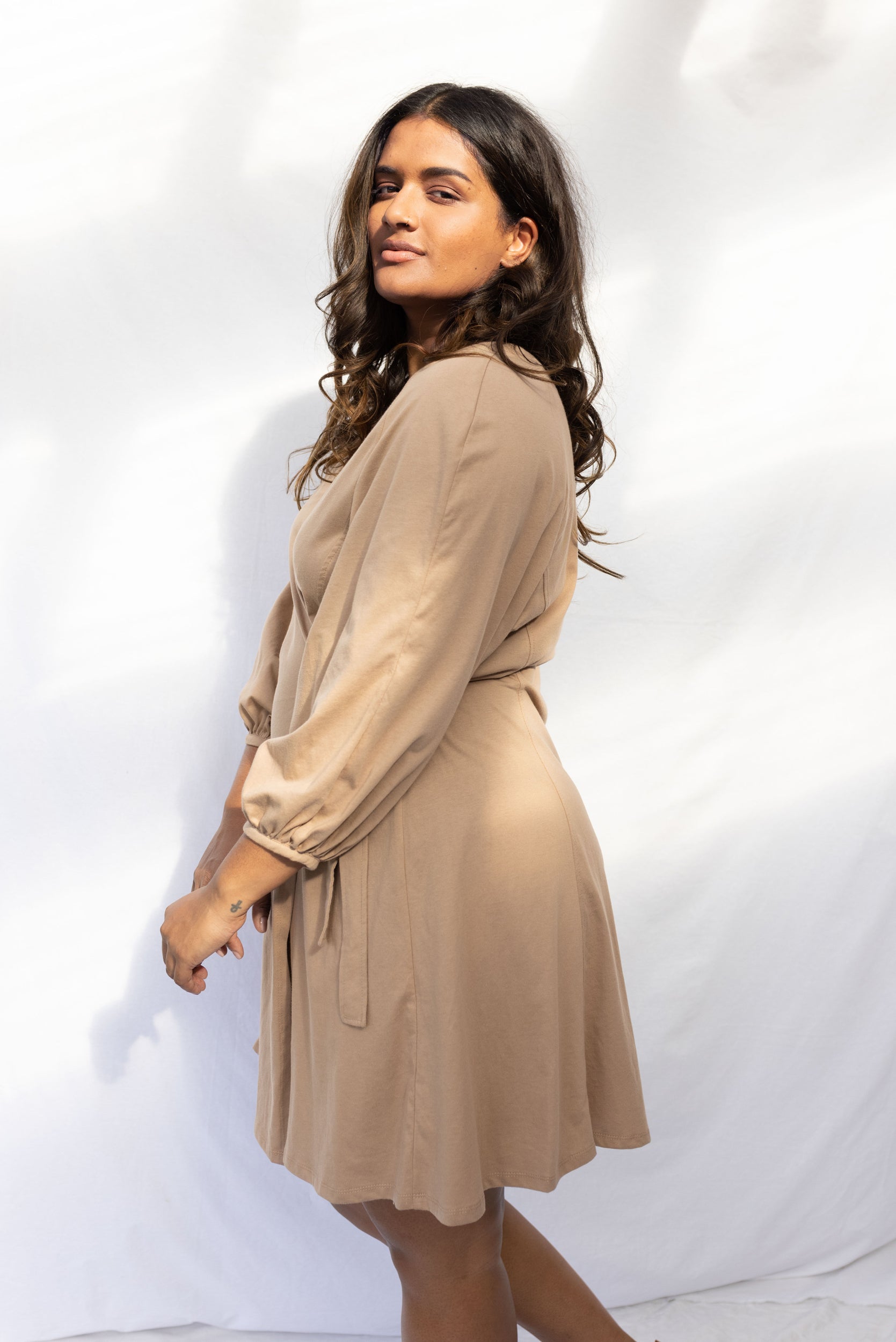 Neve Dress | Clay | XL - ReCreate Clothing