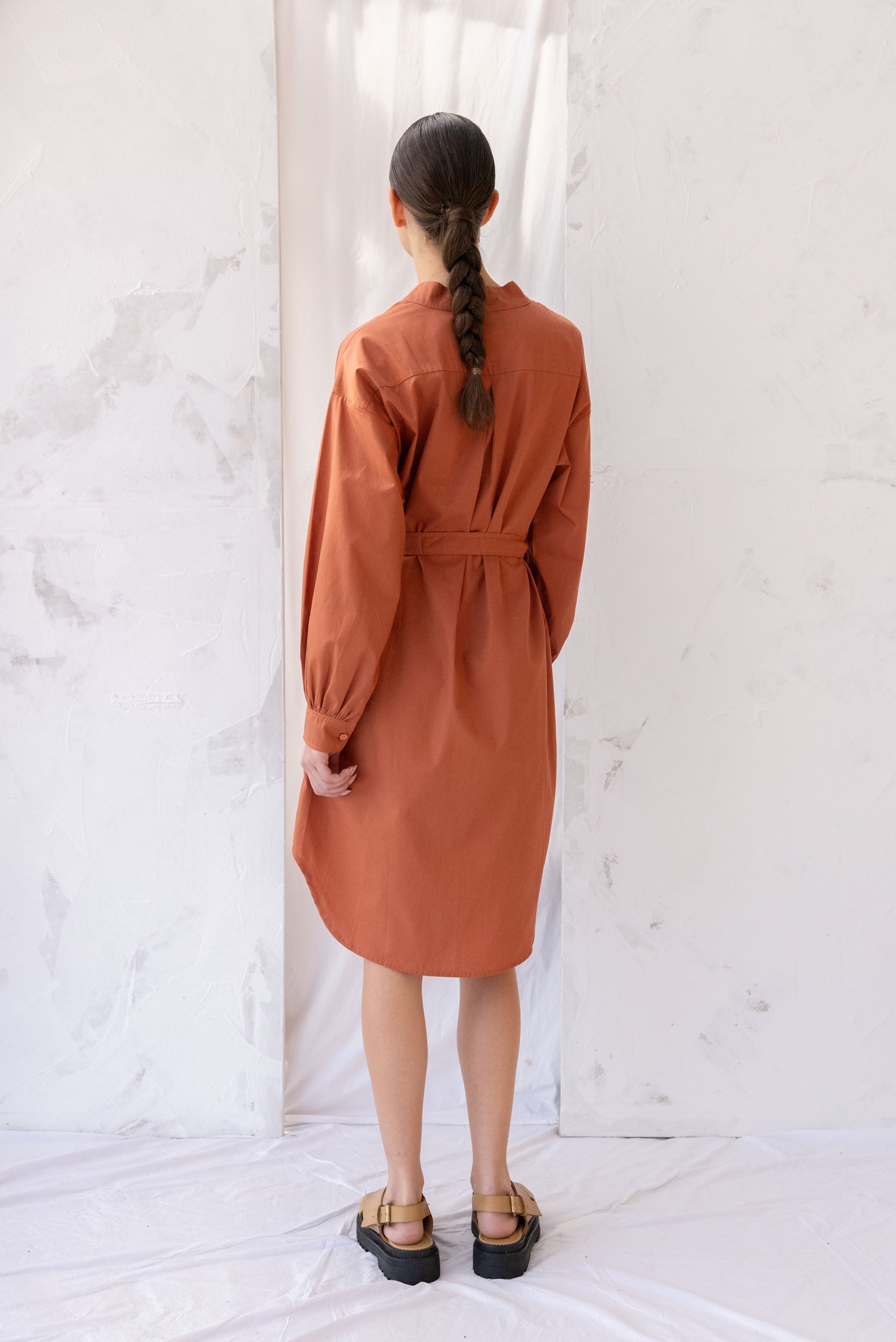 Paradox Dress | Burnt Sienna