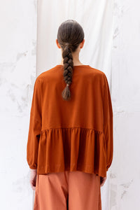 Step Up Top | Chestnut | XL - ReCreate Clothing