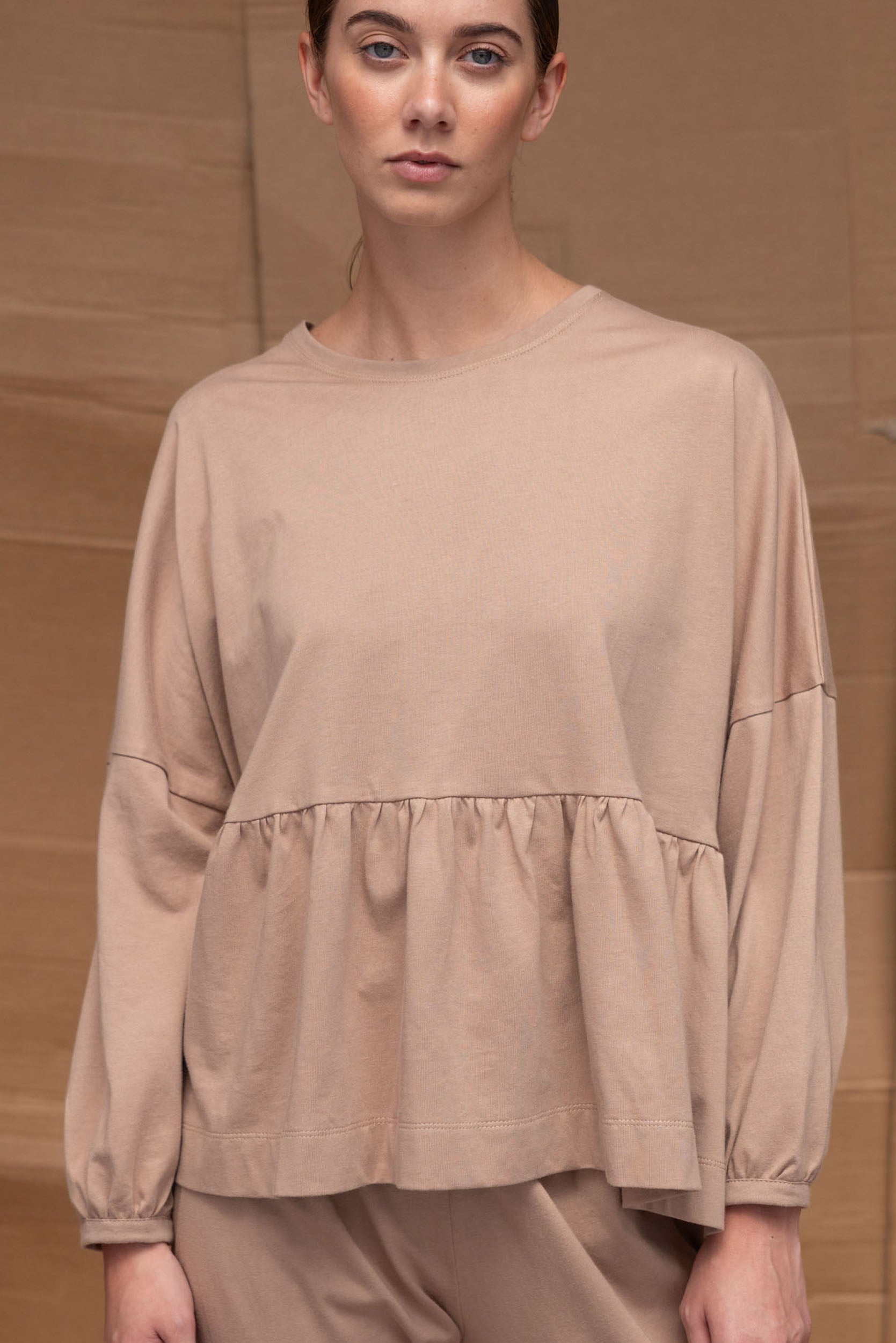 Step Up Top | Clay | S - ReCreate Clothing