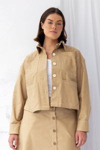Boston Jacket | Tan | M - ReCreate Clothing