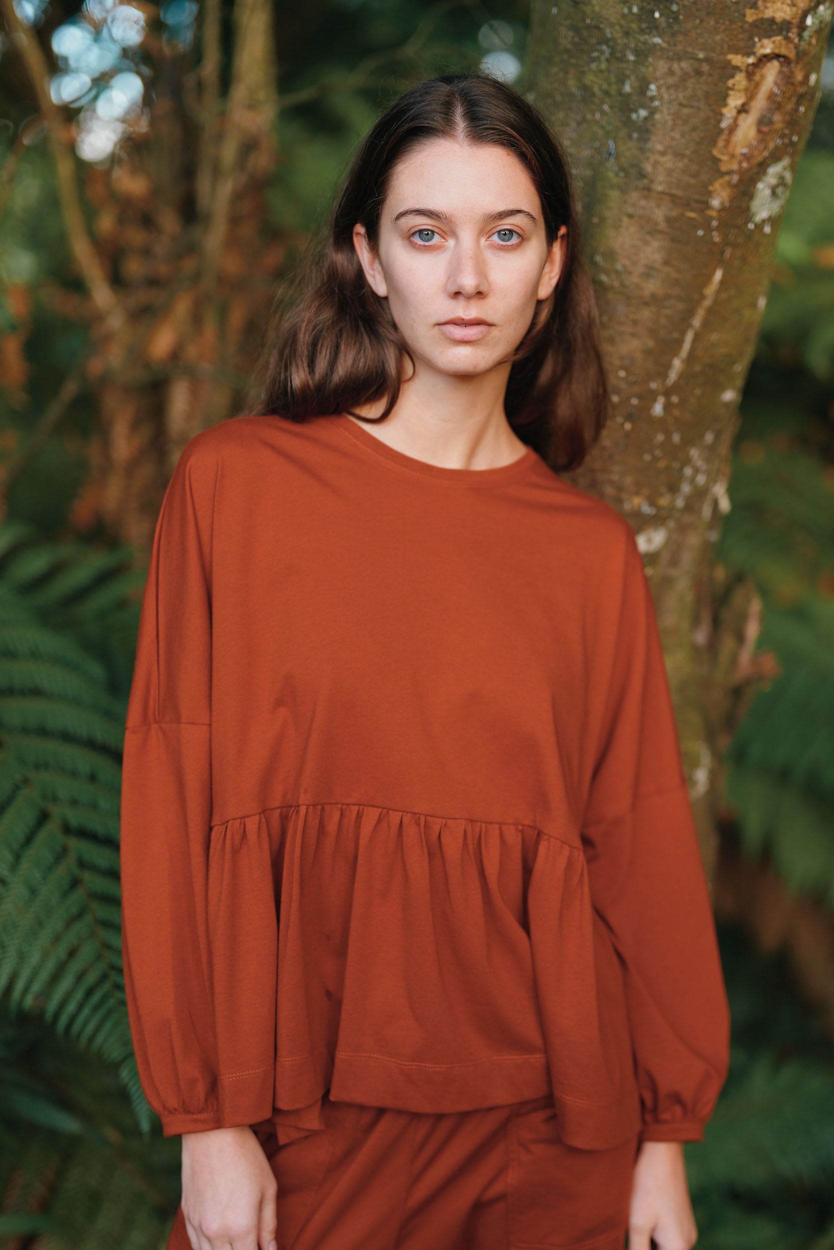 Step Up Top | Chestnut | XL - ReCreate Clothing