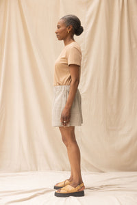 All-Day Shorts | Pebble | XS - ReCreate Clothing