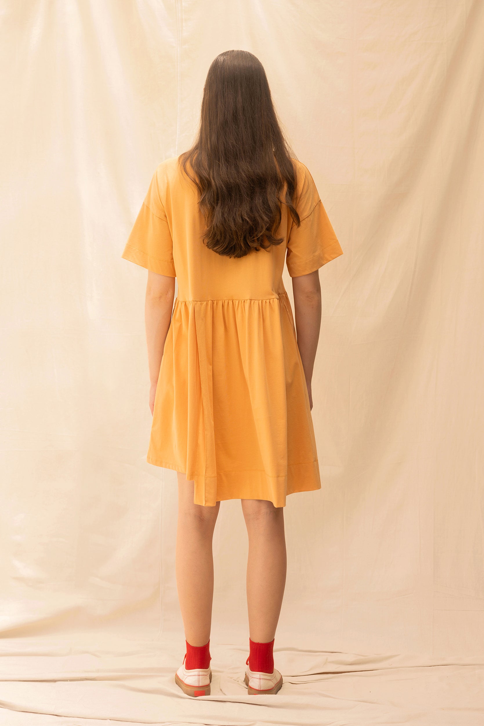 Hobby Dress | Cantaloupe | S - ReCreate Clothing
