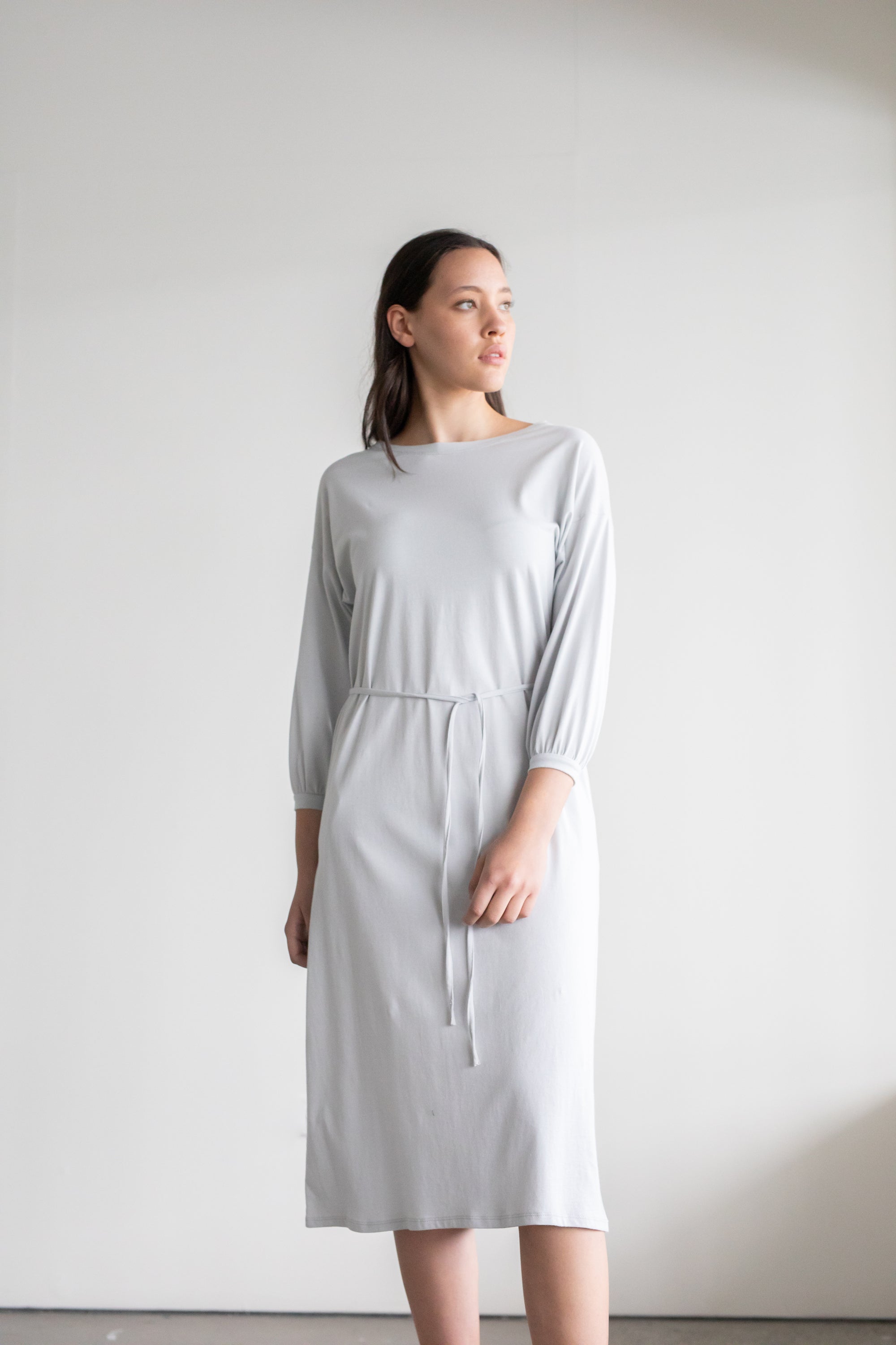 Accord Dress | Pale Grey | M - ReCreate Clothing