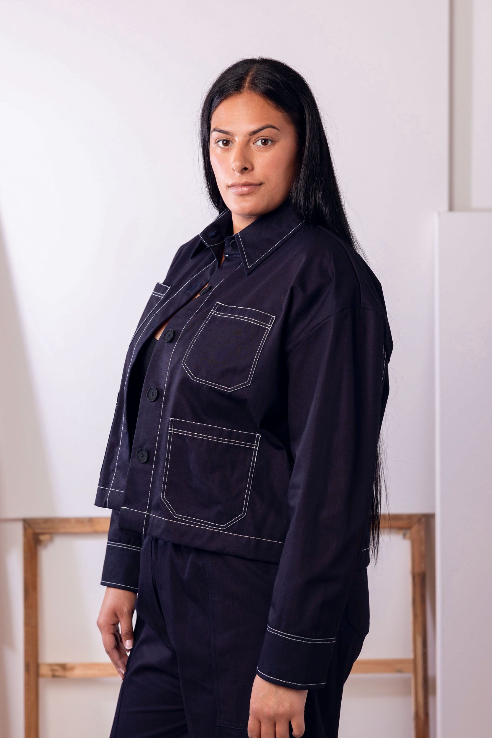 Boston Jacket | Indigo | XL - ReCreate Clothing
