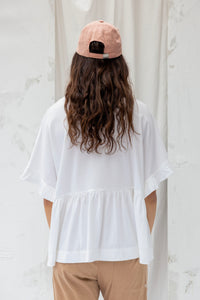 Cascade Top | White | S - ReCreate Clothing