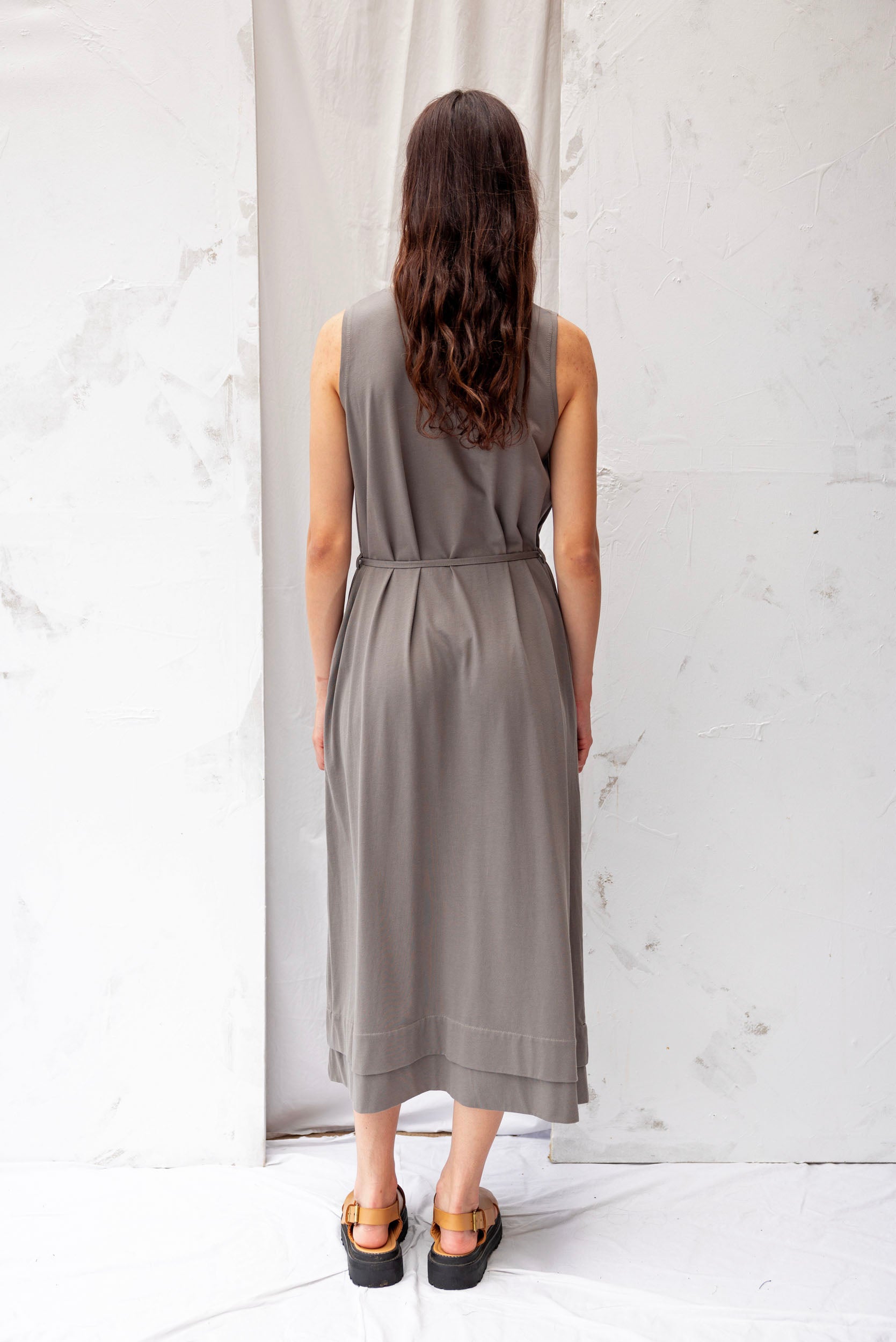 Convoy Dress | Grey Sage