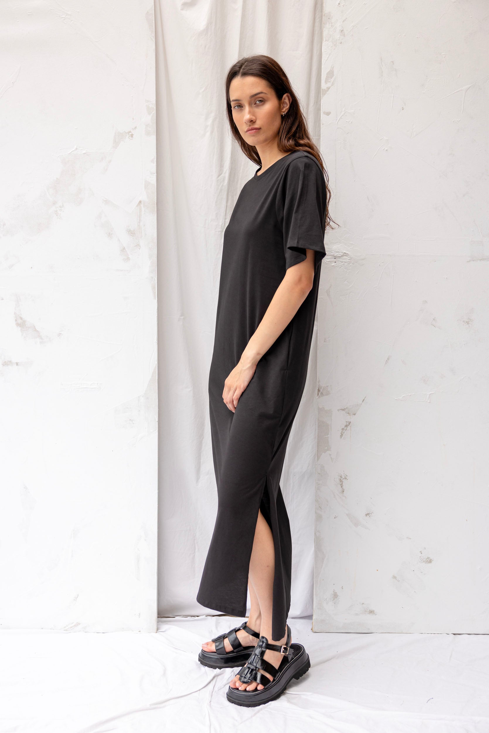 Forage Dress | Black | S - ReCreate Clothing