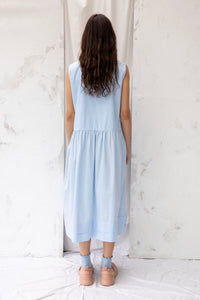 Frankie Dress | Sky Blue | M - ReCreate Clothing