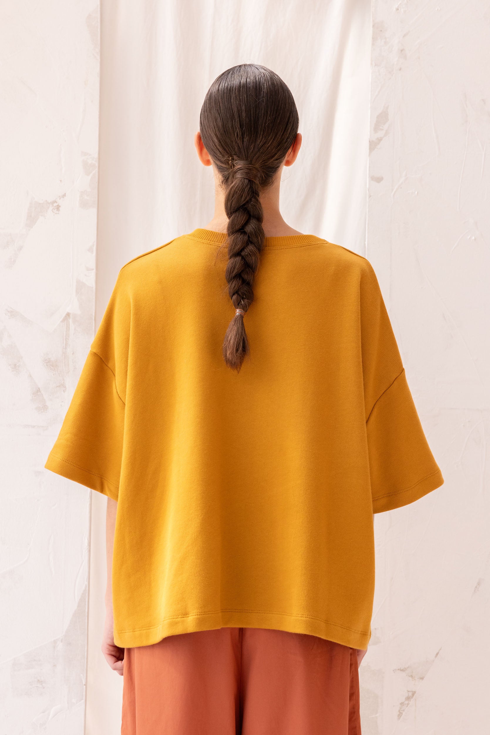 Joy Sweatshirt Tee | Marigold