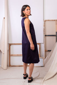 Liminal Midi Dress | Indigo | XS - ReCreate Clothing