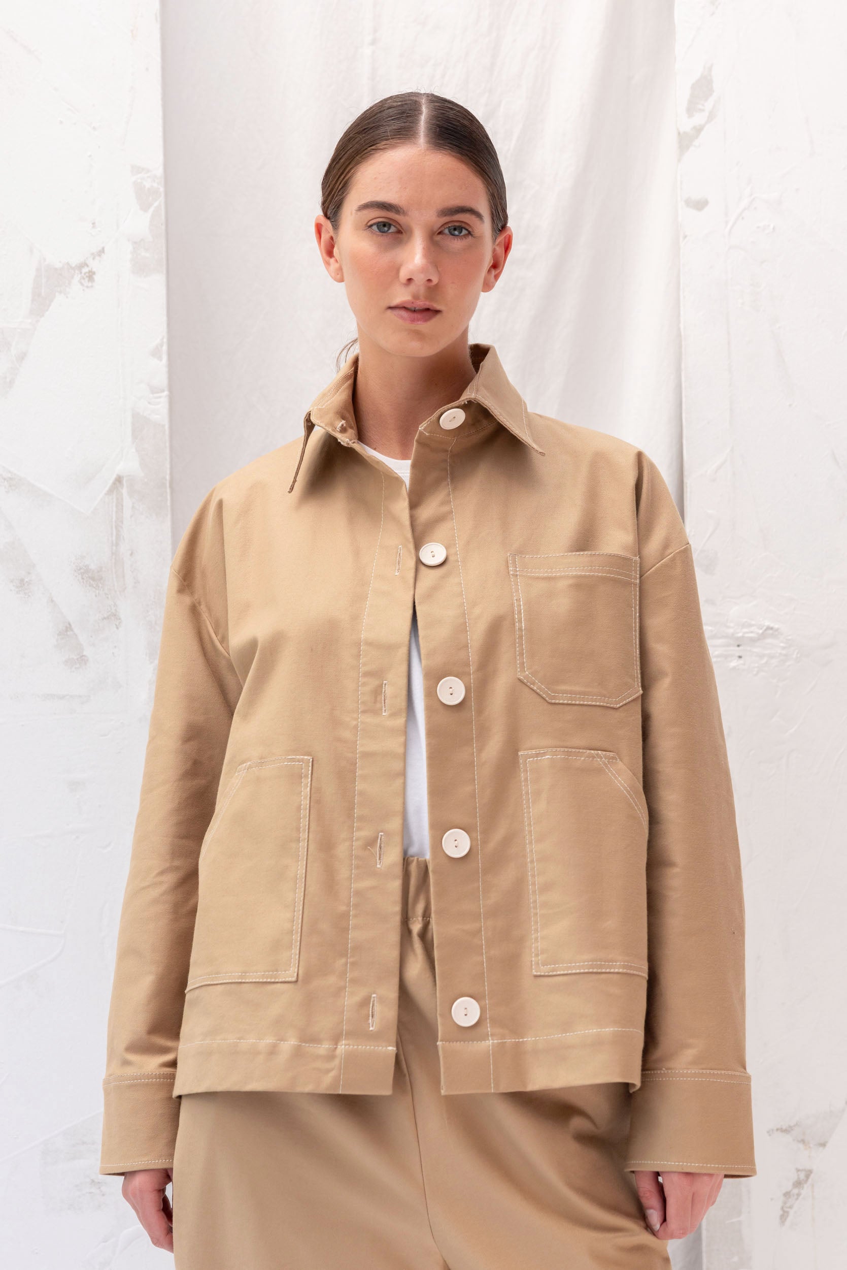 Service Jacket | Tan