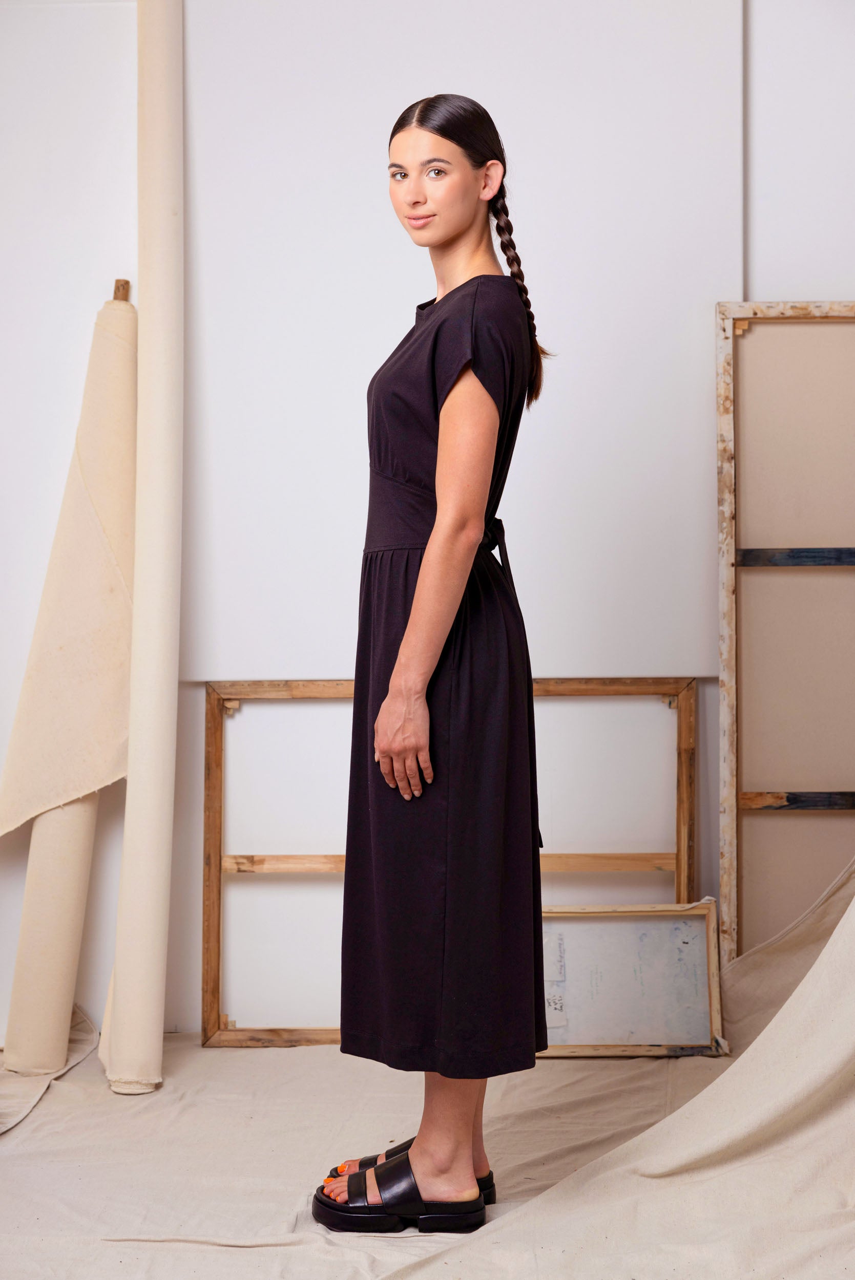 Turn Dress | Black