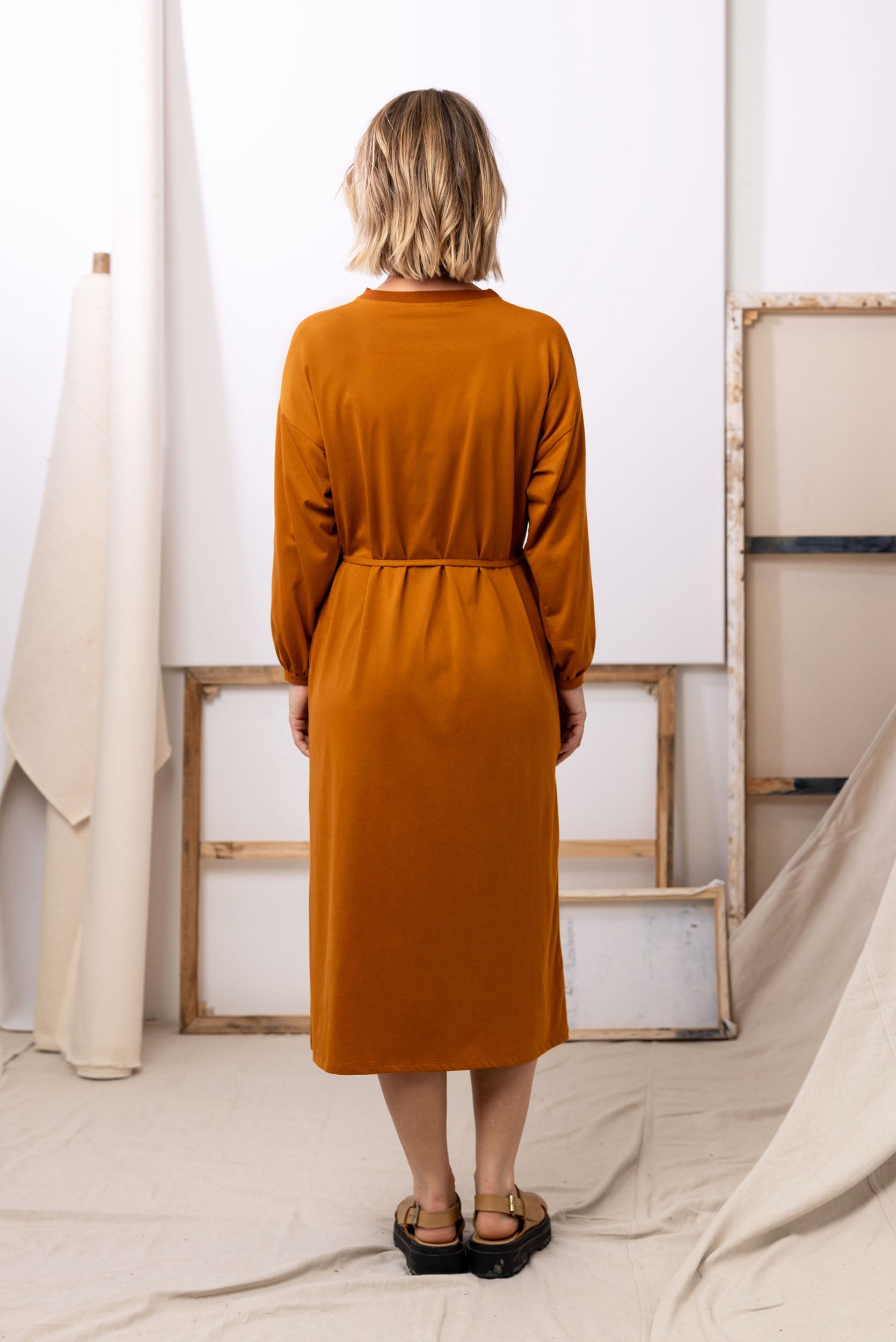 Concord Dress | Rust
