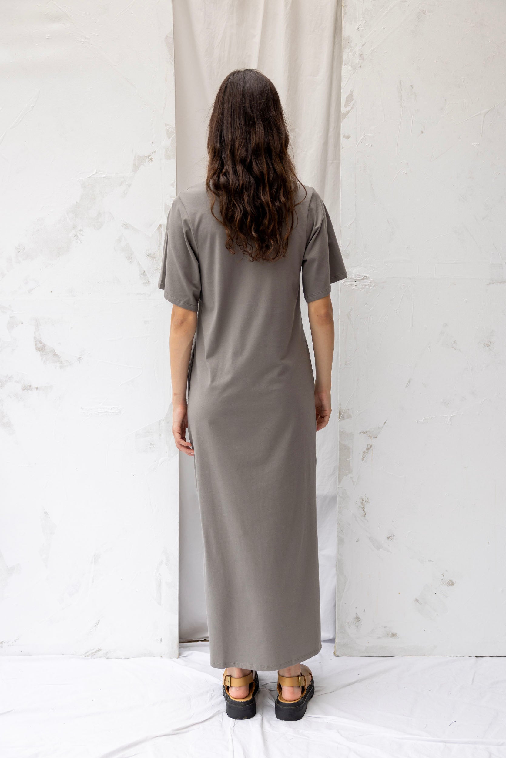 Forage Dress | Grey Sage | XL - ReCreate Clothing