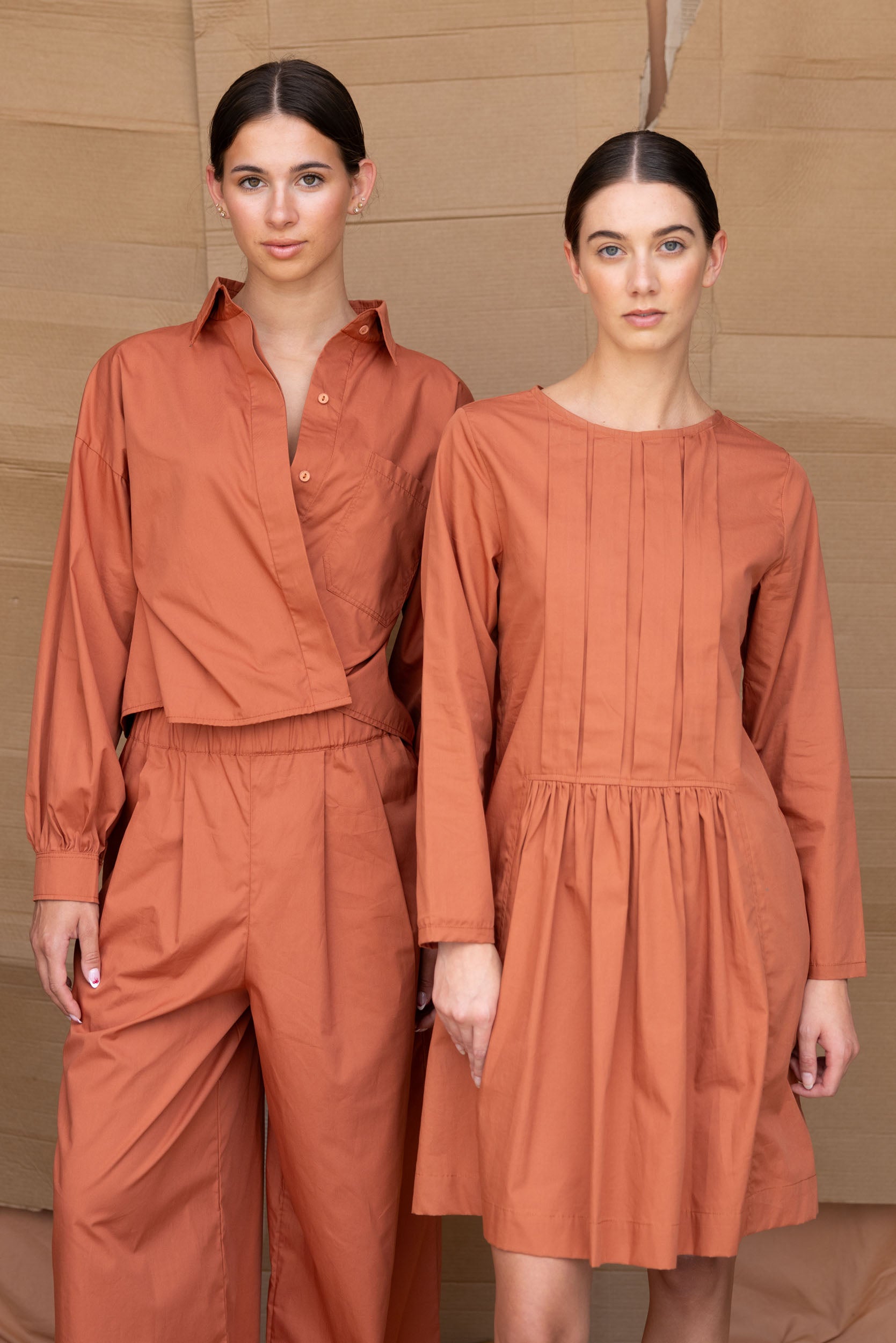 Lois Dress | Burnt Sienna