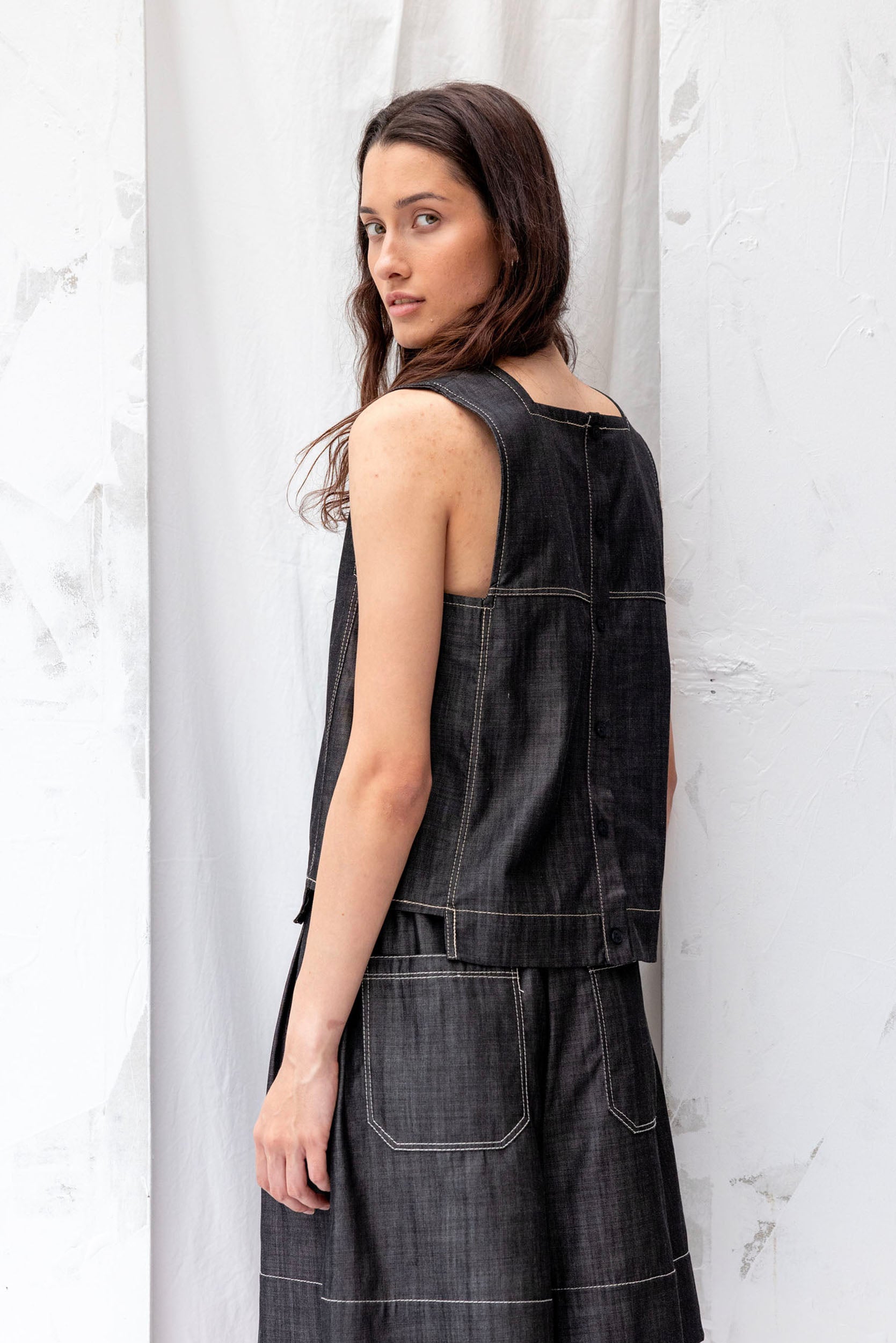 Section Top | Midnight | S - ReCreate Clothing