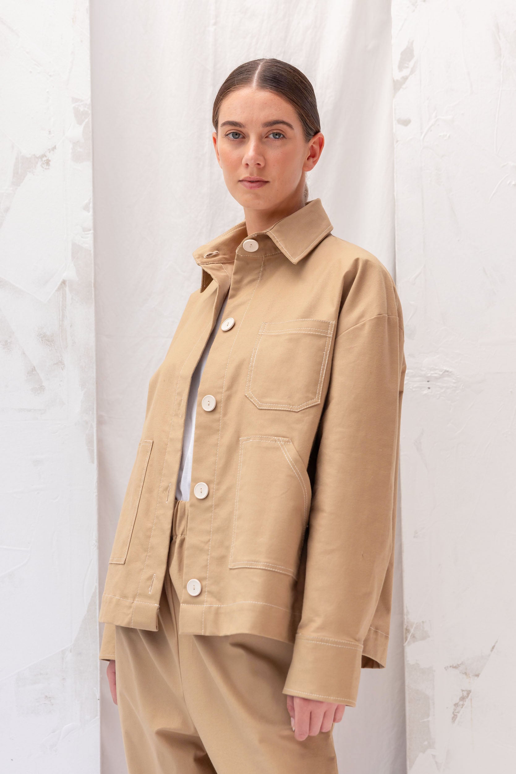 Service Jacket | Tan