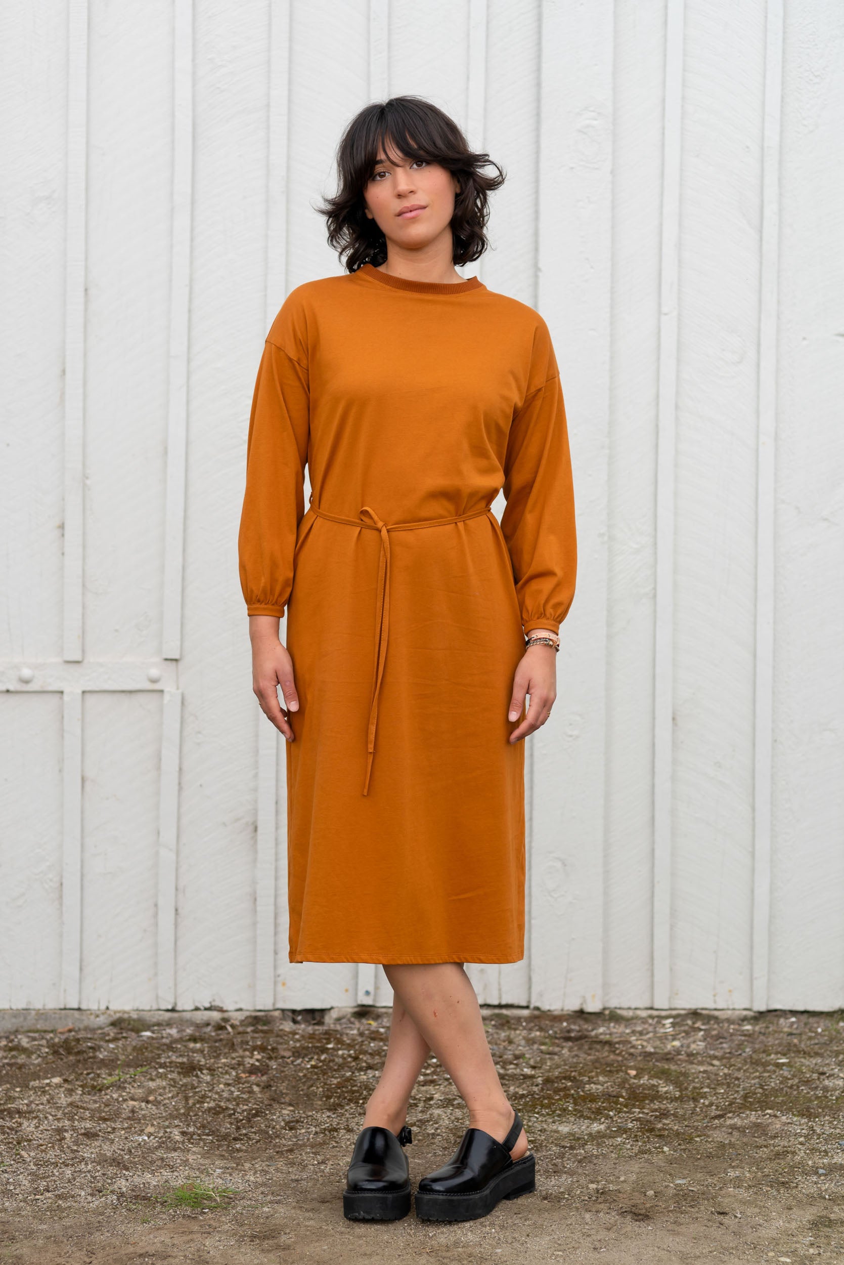 Concord Dress | Rust