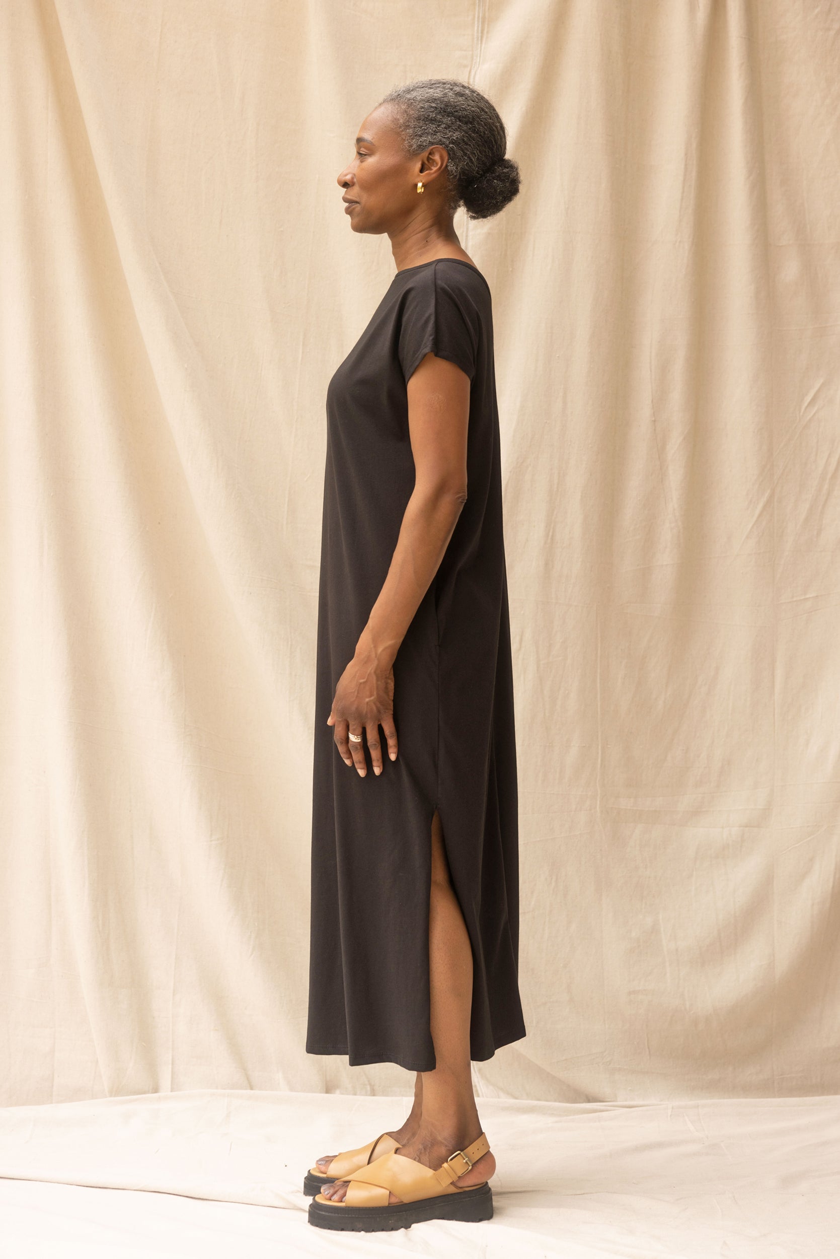 Noah Reversible Dress | Black - ReCreate Clothing