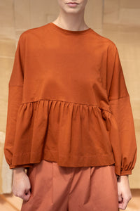 Step Up Top | Chestnut | XL - ReCreate Clothing