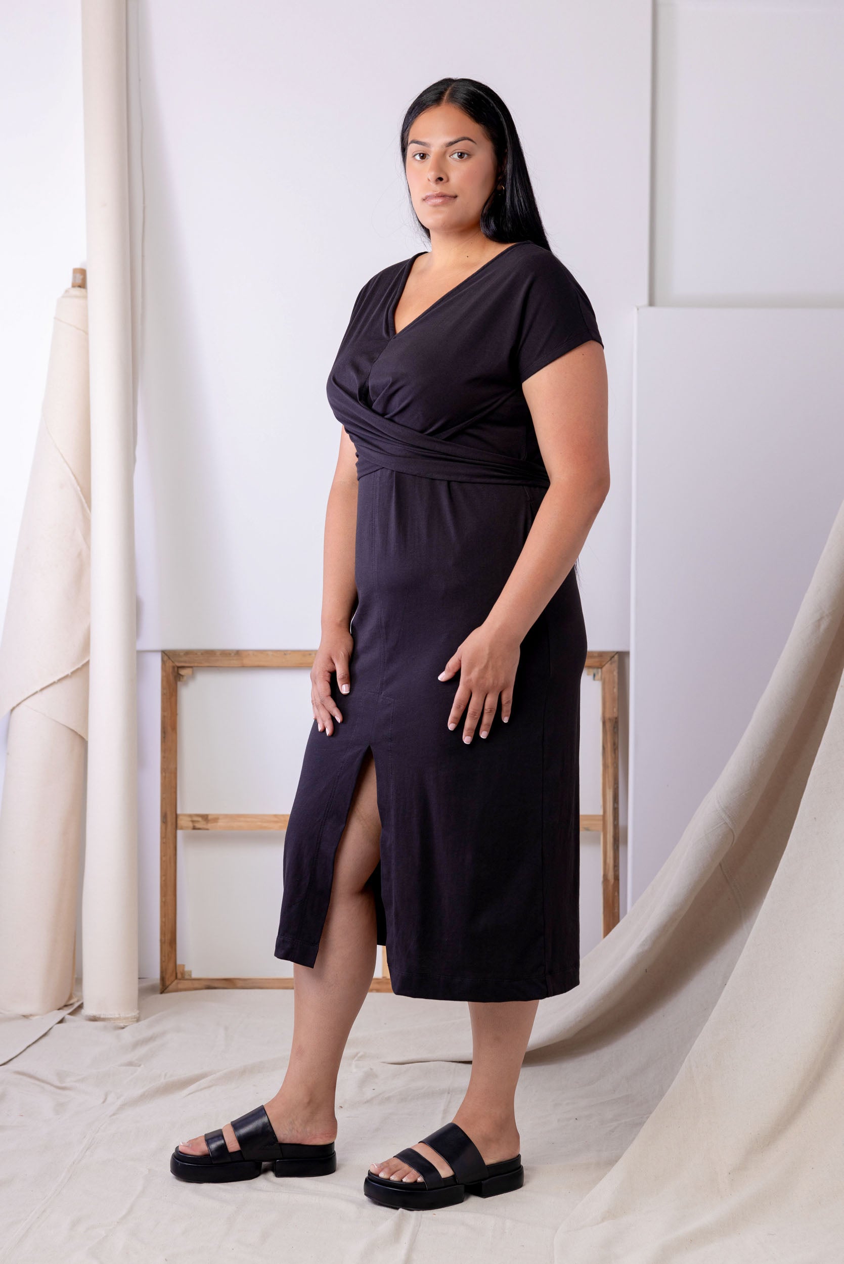Turn Dress | Black