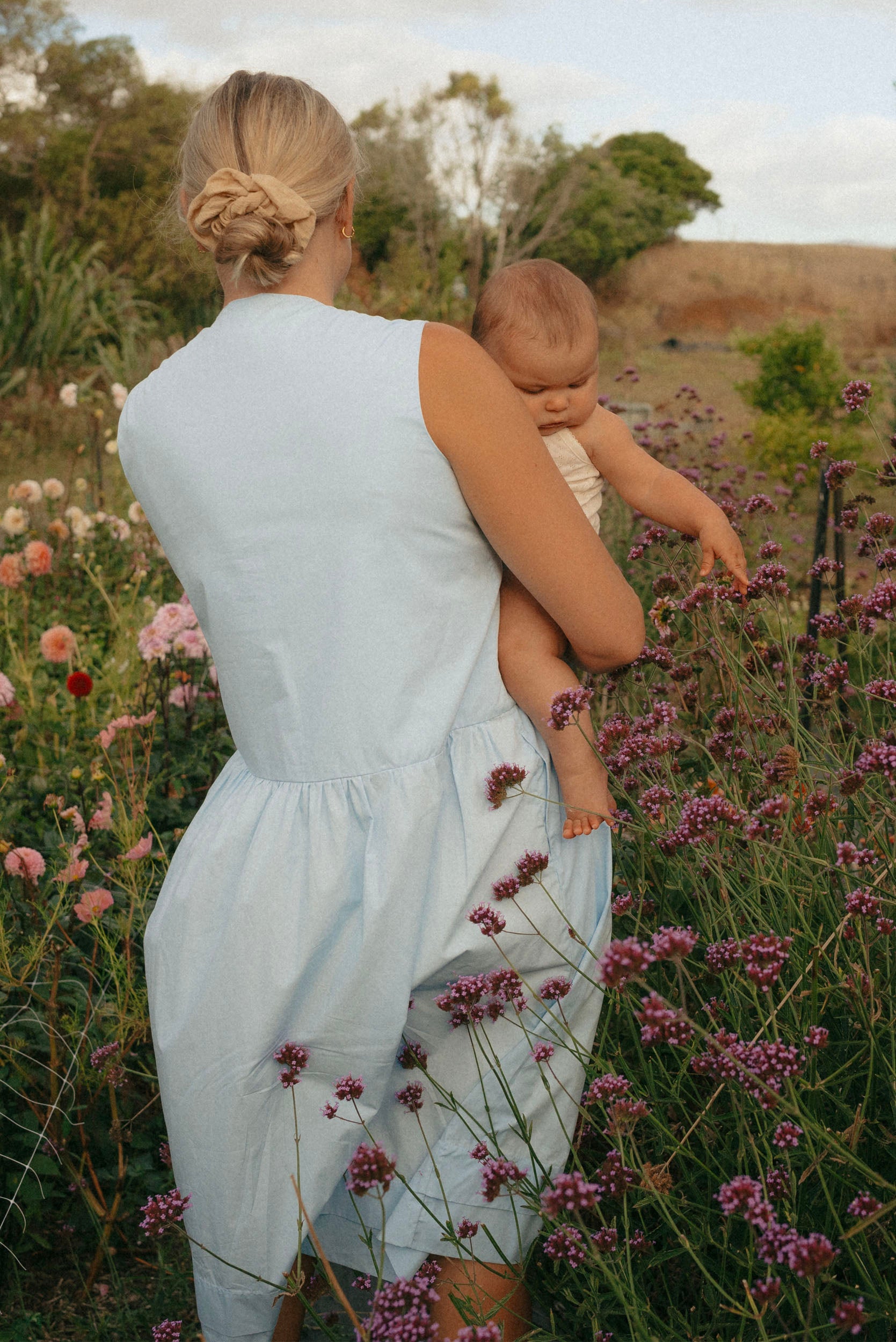 Frankie Dress | Sky Blue | M - ReCreate Clothing