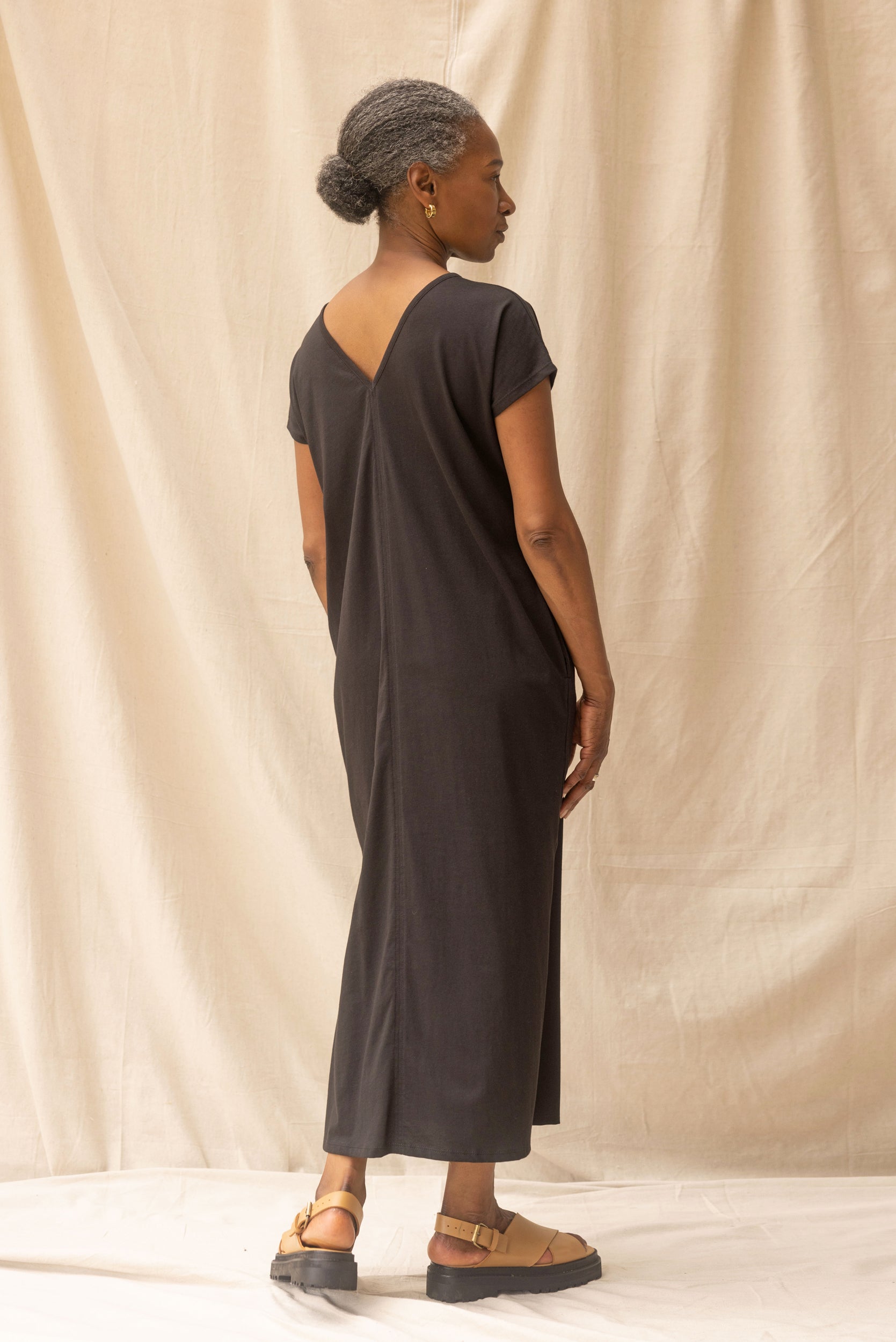 Noah Reversible Dress | Black - ReCreate Clothing