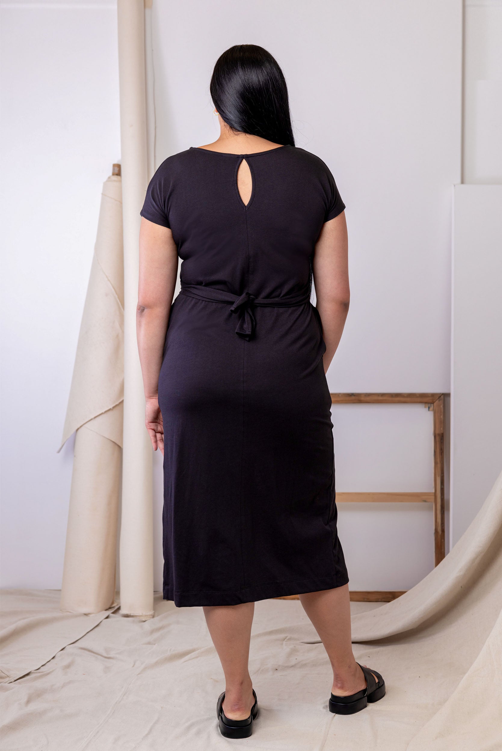 Turn Dress | Black