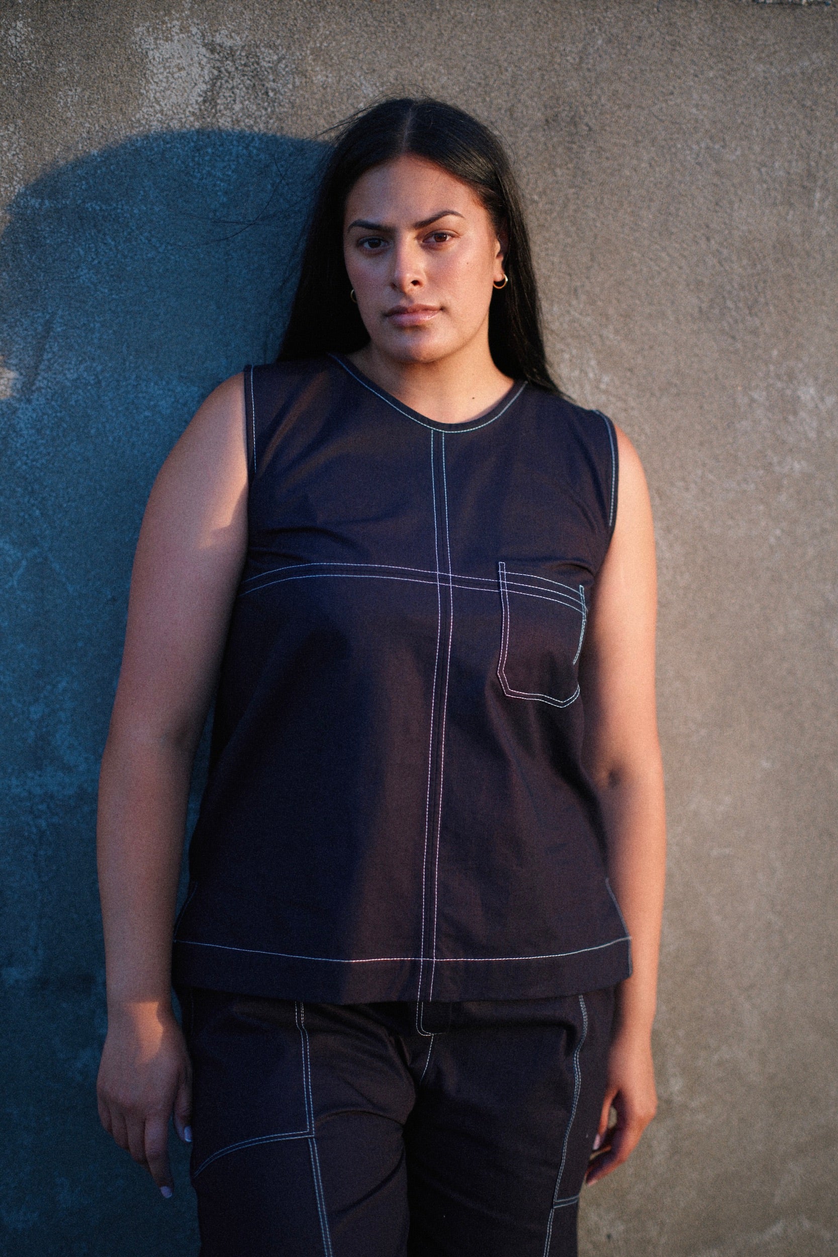 Upside Top | Indigo - ReCreate Clothing