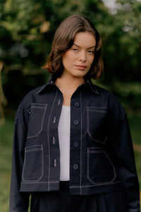 Boston Jacket | Indigo - ReCreate Clothing