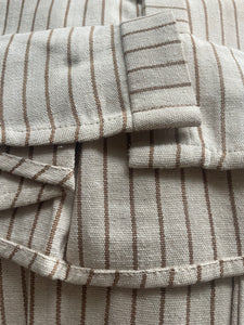 Tomorrow Shorts | Natural Stripe | M - ReCreate Clothing