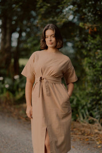 Array Dress | Earth | L - ReCreate Clothing