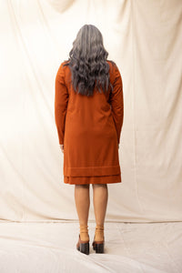 Fig Dress | Chestnut | S - ReCreate Clothing