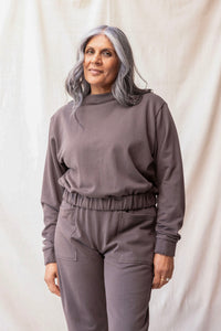 Ivy Sweatshirt | Charcoal | M - ReCreate Clothing