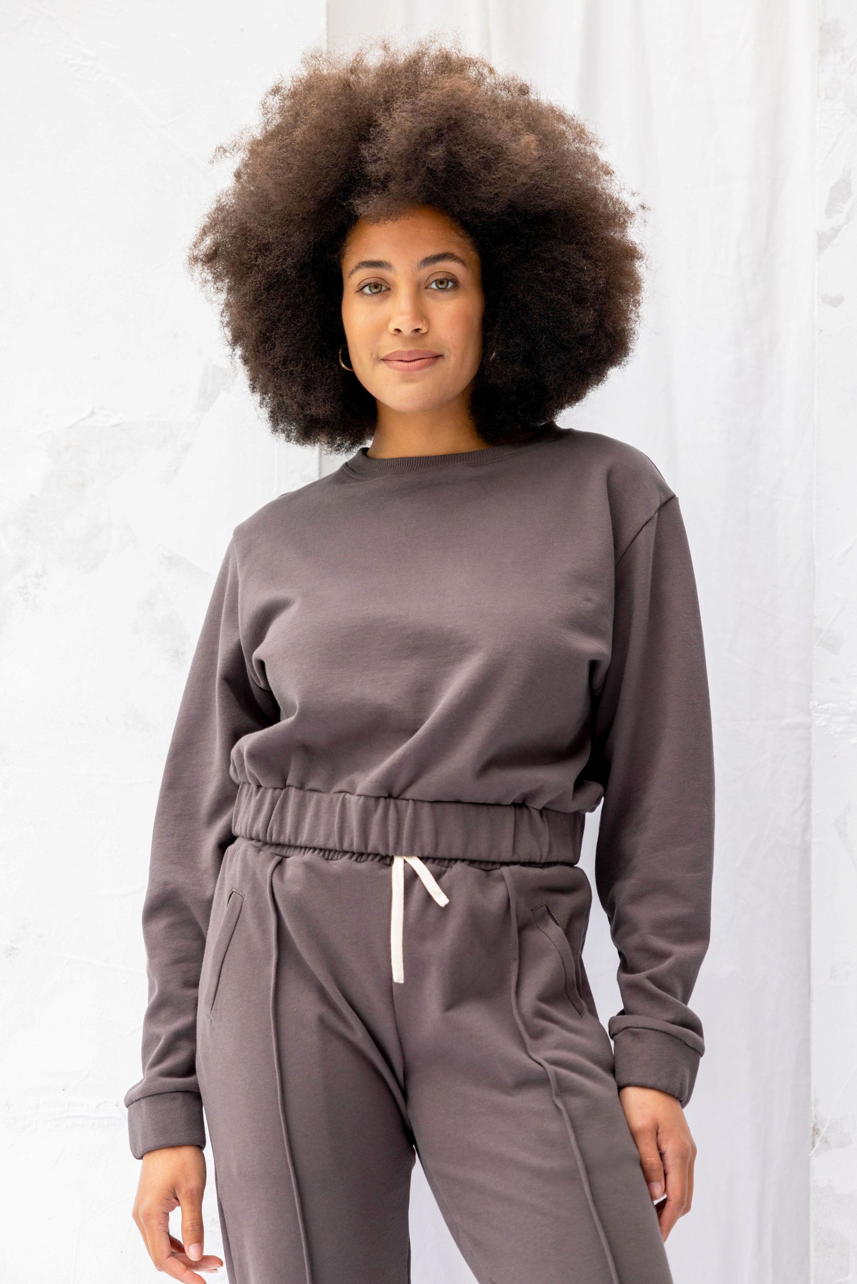 Ivy Sweatshirt | Charcoal | M - ReCreate Clothing
