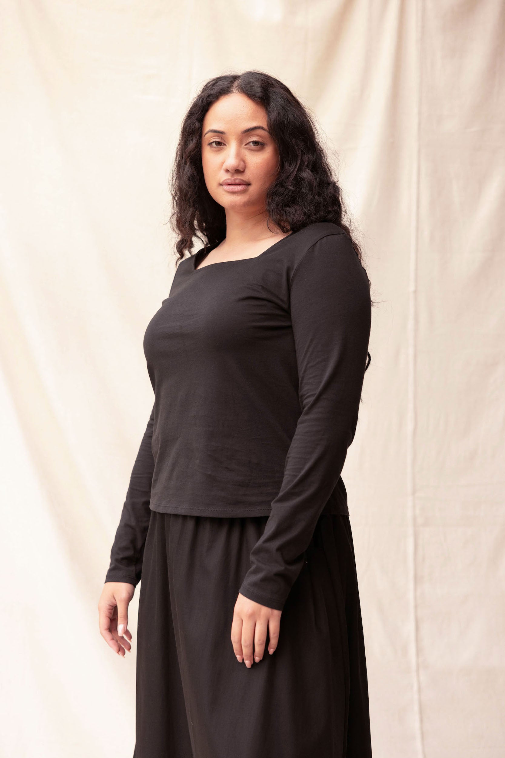 Monday Top | Black | M - ReCreate Clothing