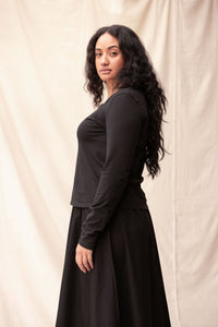 Monday Top | Black | M - ReCreate Clothing