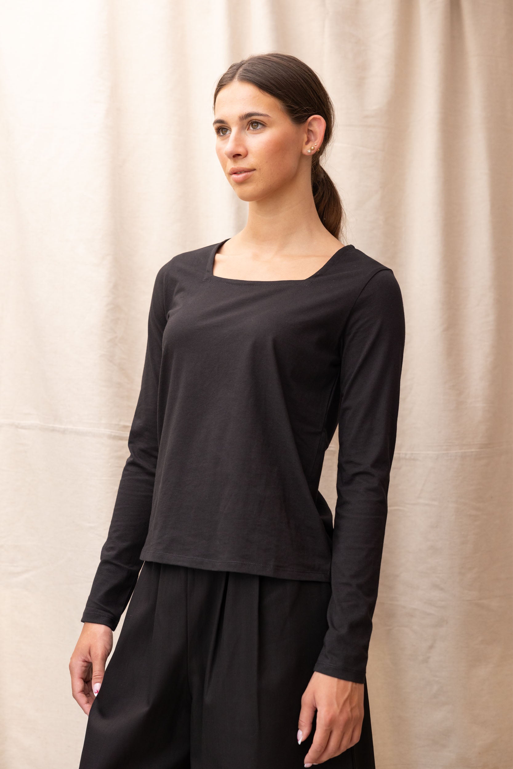 Monday Top | Black | M - ReCreate Clothing