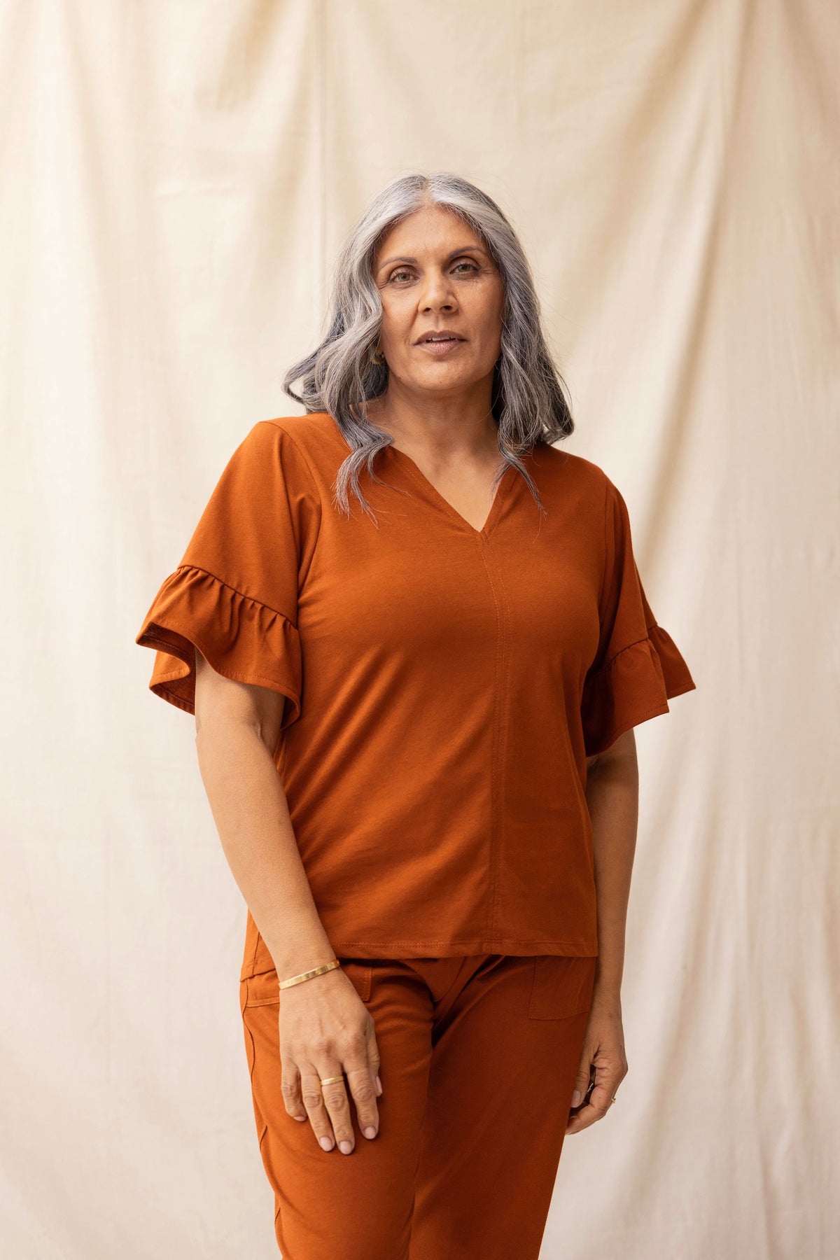 Pop Tee | Chestnut | M - ReCreate Clothing